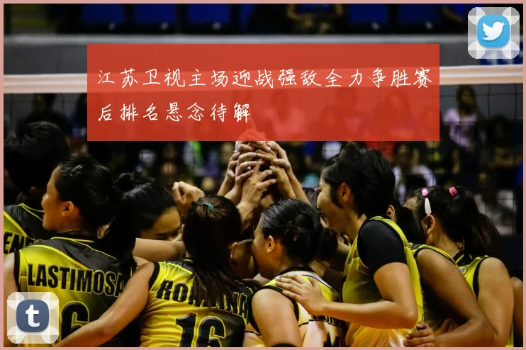 江苏卫视主场迎战强敌全力争胜赛后排名悬念待解